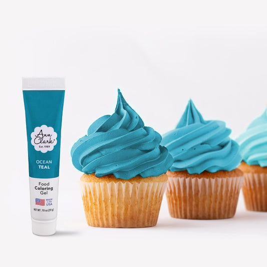 Ann Clark Food Coloring Gel Ocean Teal  .70oz