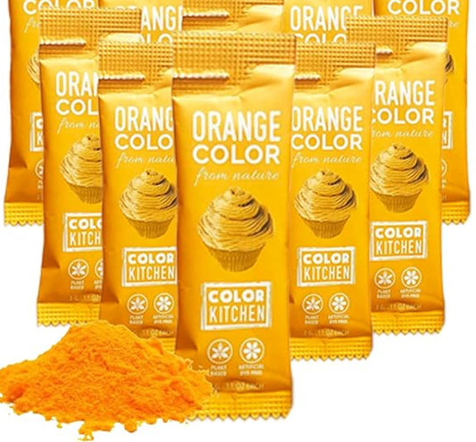 Dye Free Food Color Powder Orange