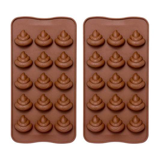 Poop Emoji 15 Cav Mold Silicone