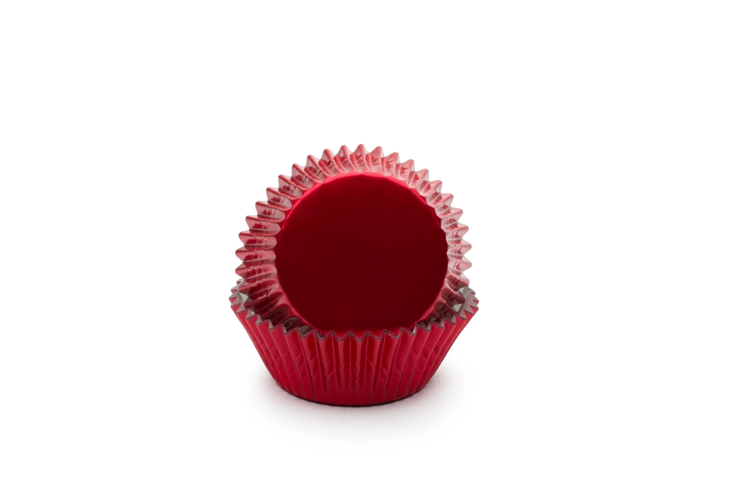 Cupcake Liners Standard Red Foil 32-Count
