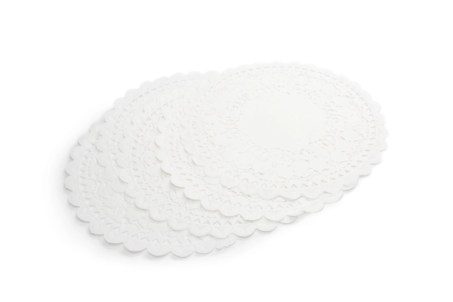 Fox Run 12" Paper Lace Doilies – Pack of 12