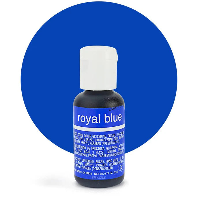 Chefmaster Gel Food Coloring .70 Royal Blue