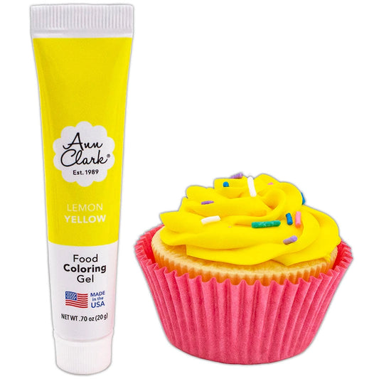 Ann Clark Food Coloring Gel Lemon Yellow  .70oz