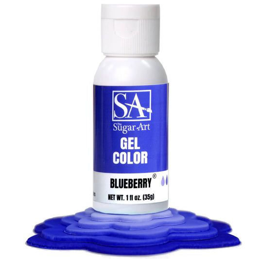 Sugar Art Gel Food Color Blueberry Gel 1oz