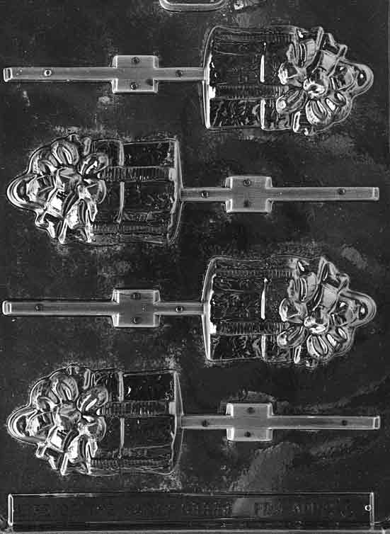 Life Of The Party Christmas Present Lollipop 4 Cavity