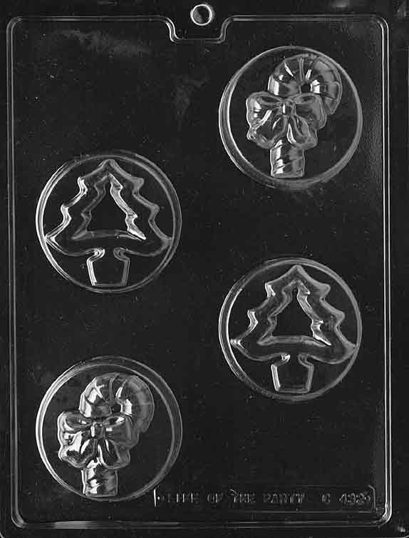 Life Of The Party Candy Cane & Tree Oreo Mold