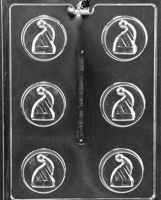 Santa Hat Oreo Cookie Mold 6 Cavity