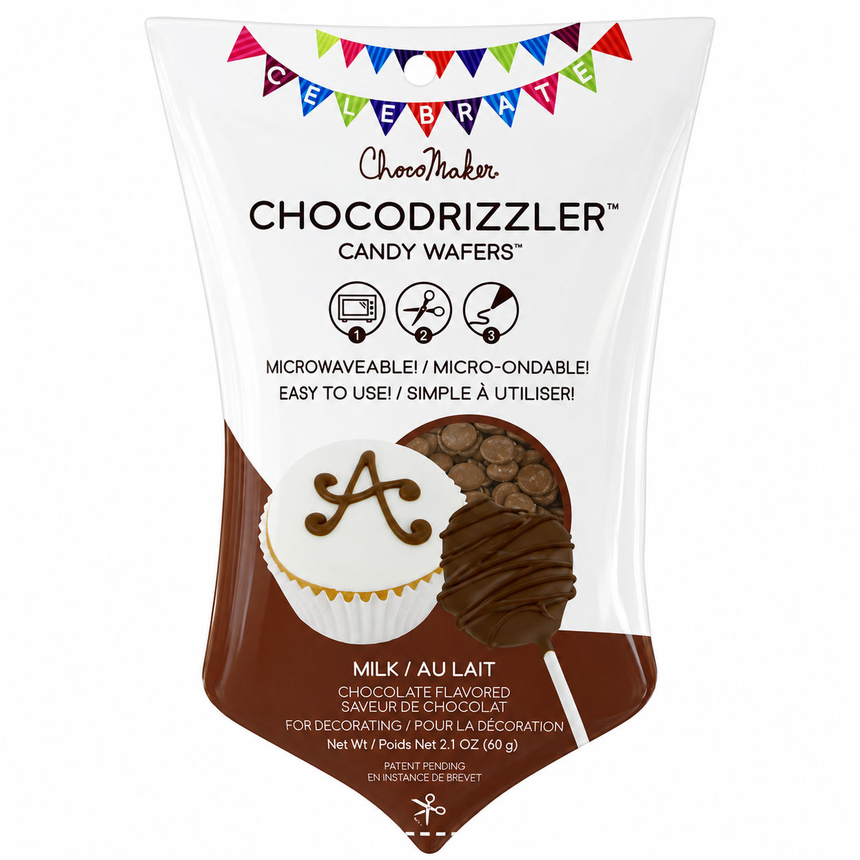 Milk Chocolate Cake Pop Drizzle - Chocomaker Chocodrizzler