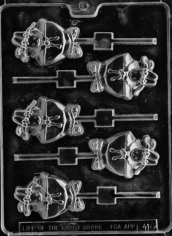 Ballet Bunny Chocolate Lollipop Mold – Tutu Bunny