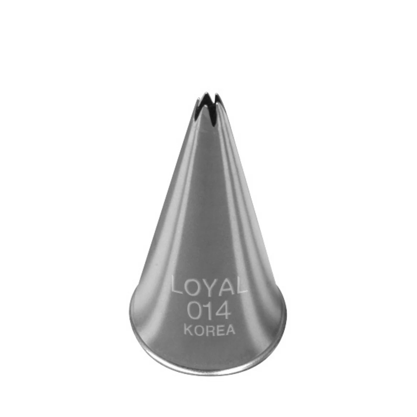 Small Stars & Detail Piping Tip #14 - Loyal Stainless Steel Open Star Decorating Tube
