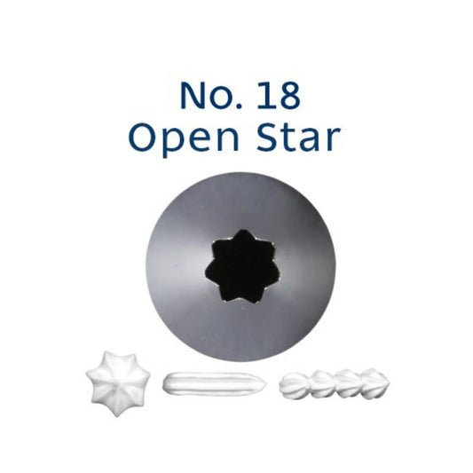 Loyal Piping Tip 18 Open Star