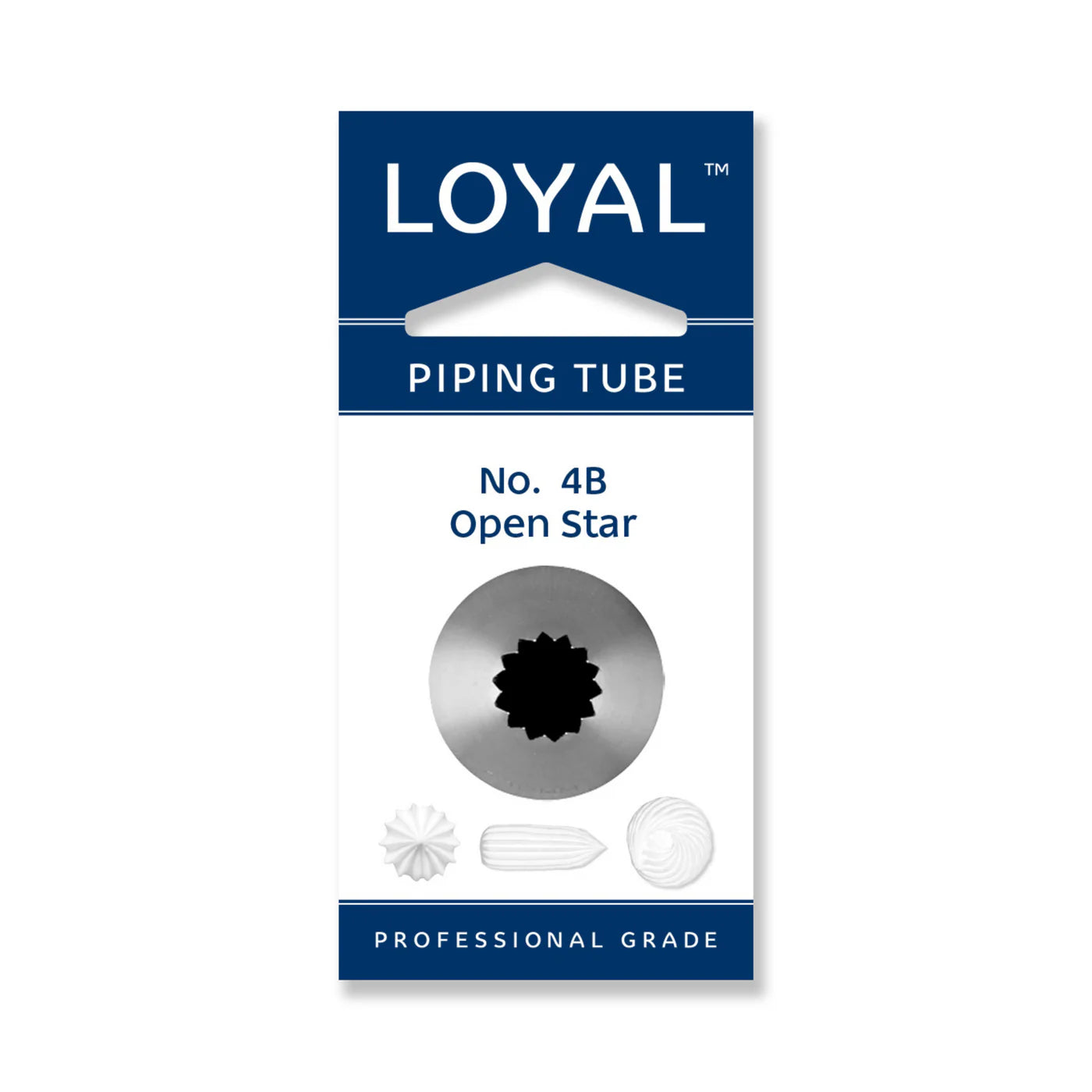 Loyal Piping Tip 4B Open Star