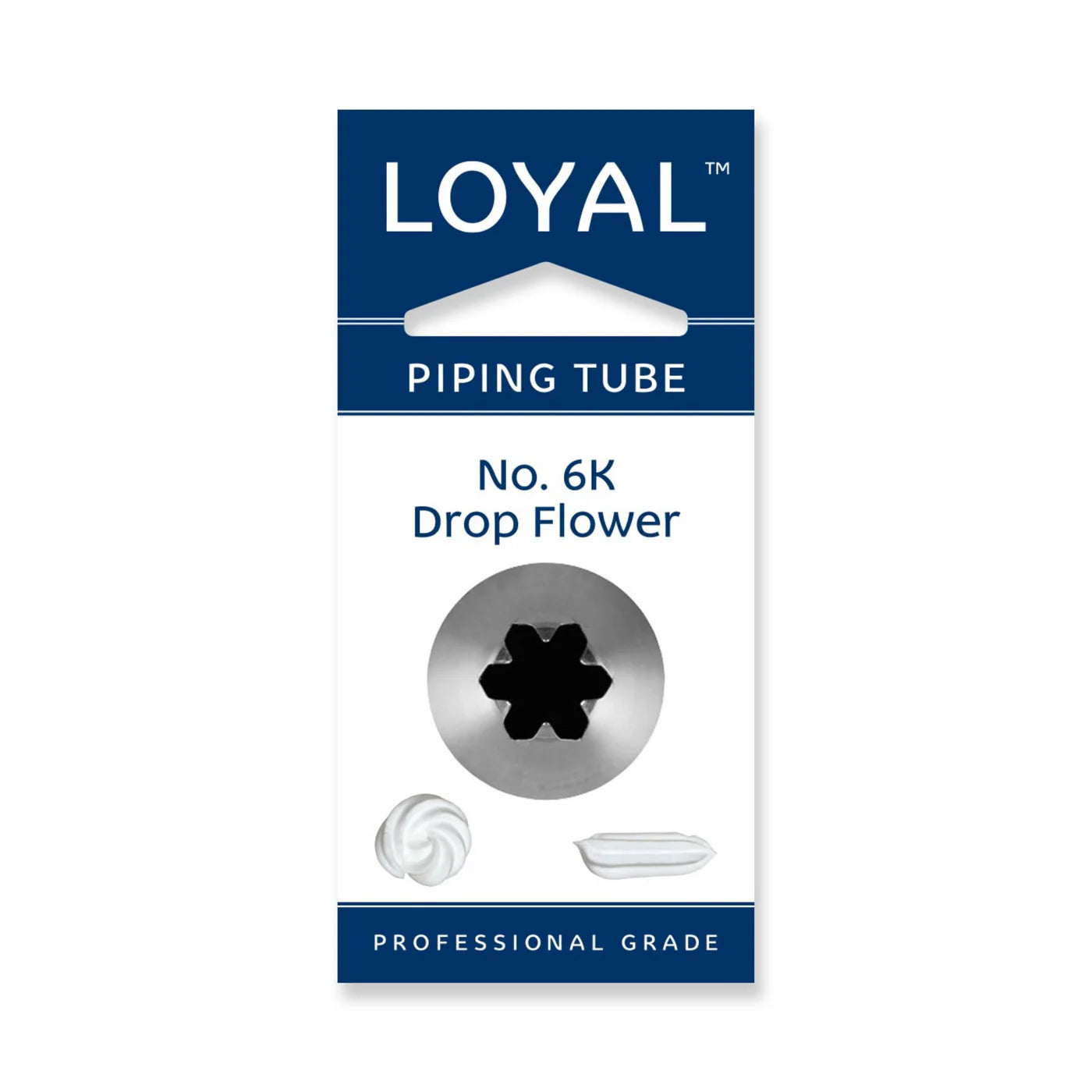 Loyal Piping Tip 6K Drop Flower
