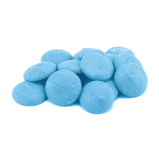 Merckens Blue Chocolate Wafers 25lbs Bulk Case