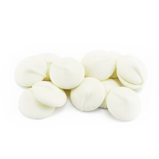 Merckens White Chocolate Wafers 50lbs Bulk Case