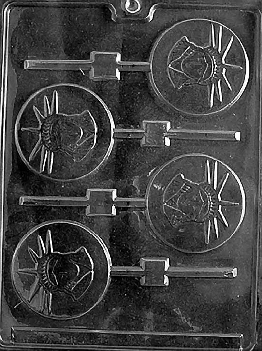 Statue Of Liberty Lollipops Chocolate Mold