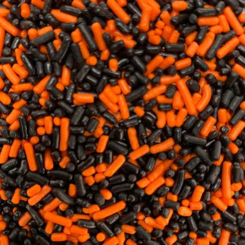 Sprinkles Orange Black 8oz