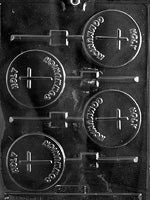 Holy Communion Lollipop Chocolate Candy Mold