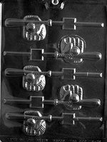 Baseball Ball & Glove Lollipop 5 Cavity