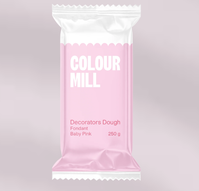 COLOUR MILL Decorators Dough 250mg Baby Pink