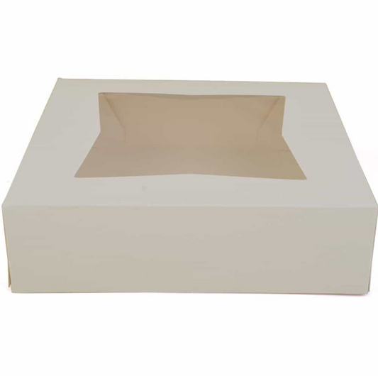 Pie Box With Window 9in
