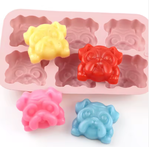 Bulldog Puppy Silicone Mold