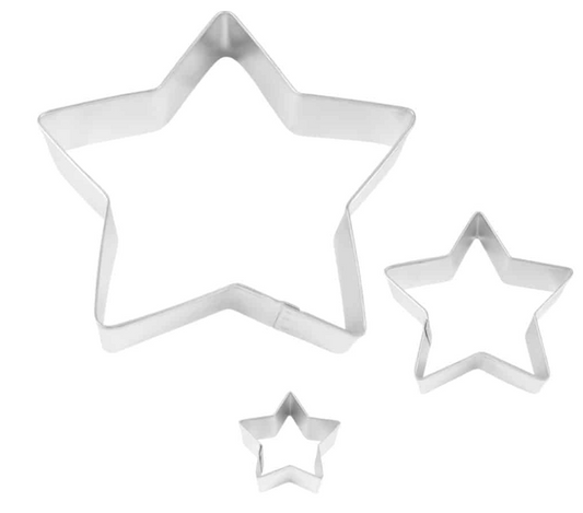 Star Nesting Cookie Cutter Set 3 Piece