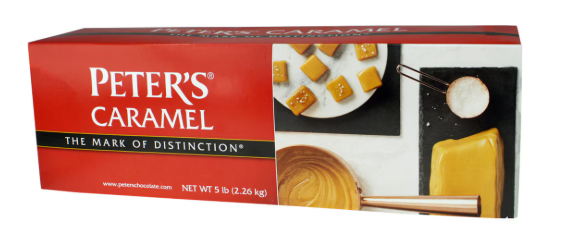 Peters Caramel 5lb Blocks - Case of 6 Bulk