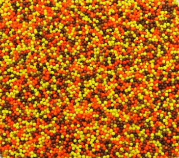 Nonpareils Orange Yellow Brown 8oz