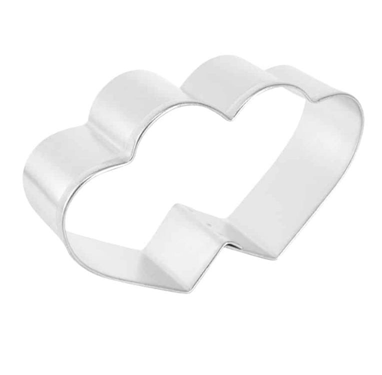 Double Heart Cookie Cutter