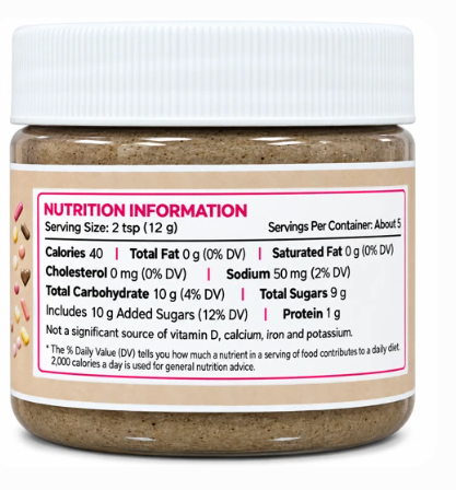 All Natural Brown Cookie Icing by Frosting Factory 2 oz