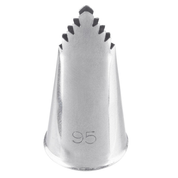 Jumbo Pointed Leaves & Ribbon Work Piping Tip – Ateco #95