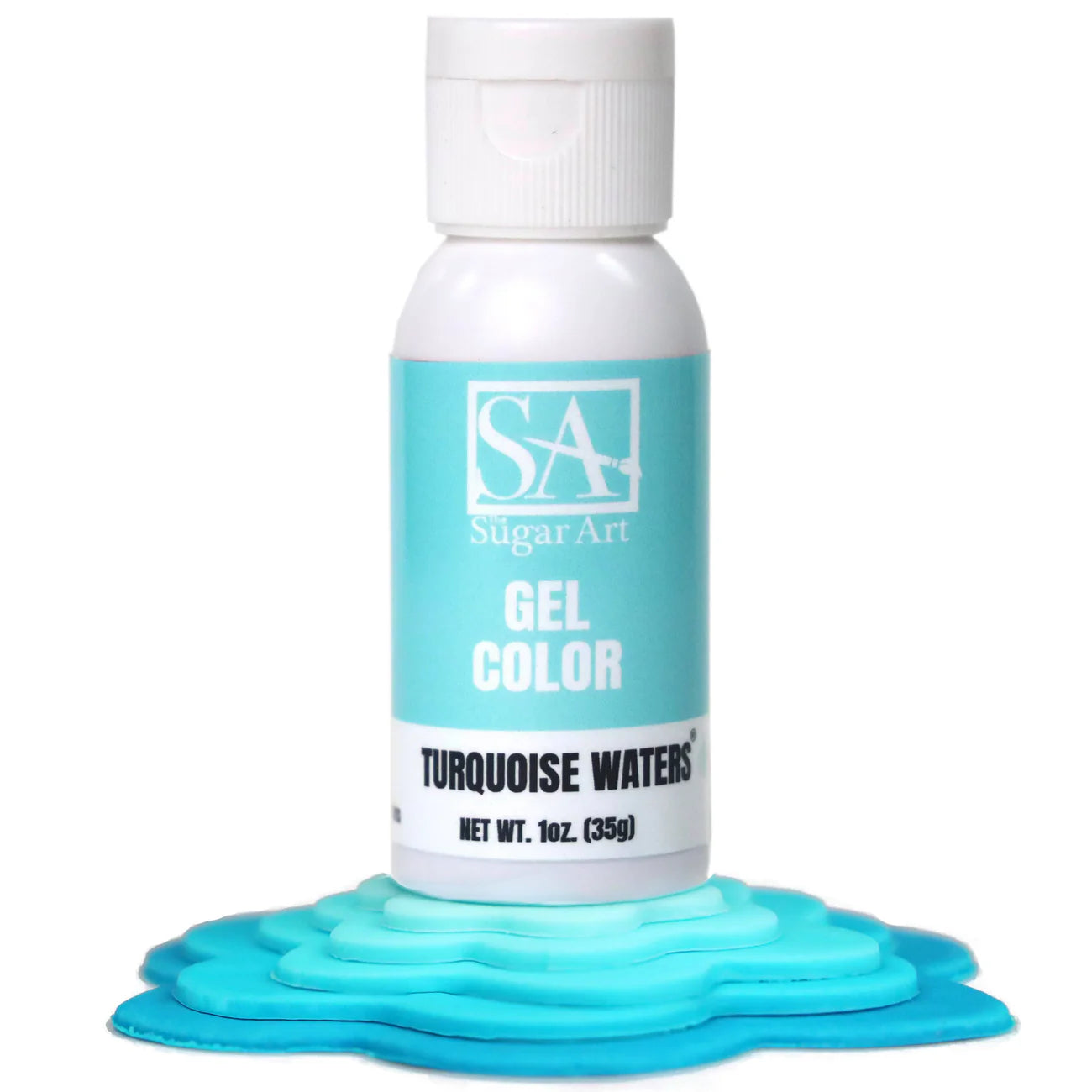 Sugar Art Gel Turquoise Waters