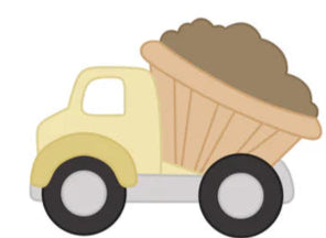 Dump Truck Cookie Cutter