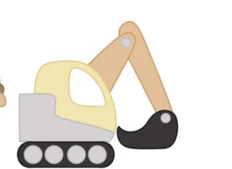 Excavator Cookie Cutter