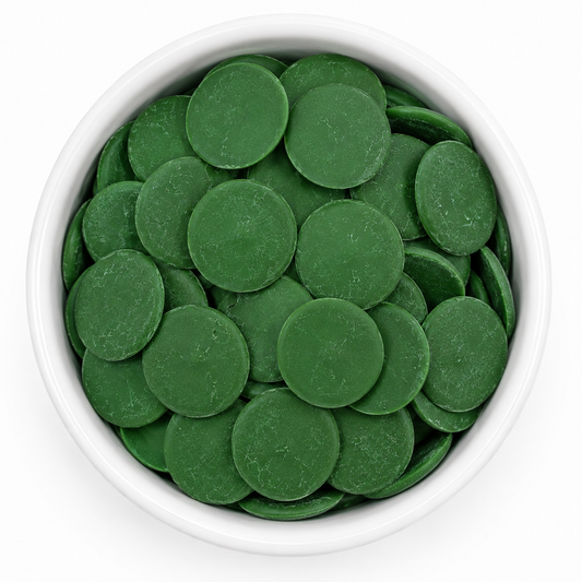 Merckens Chocolate Wafers - Dark Green