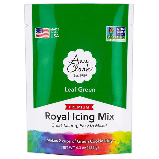Instant Royal Icing Mix Leaf Green 4.3 Oz