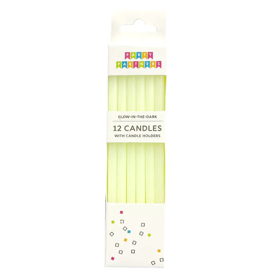 Glow In The Dark Candle Set 12 Count