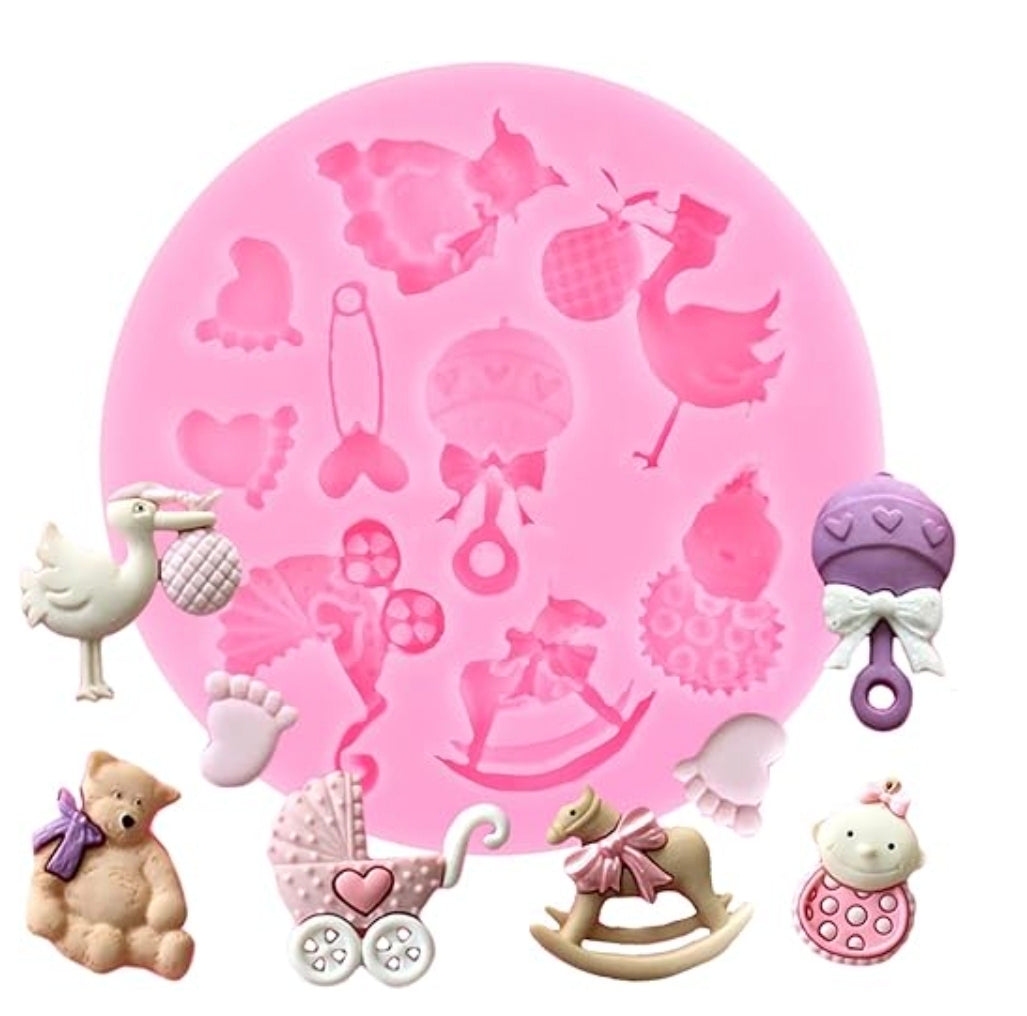 Baby Shapes Silicone Mold