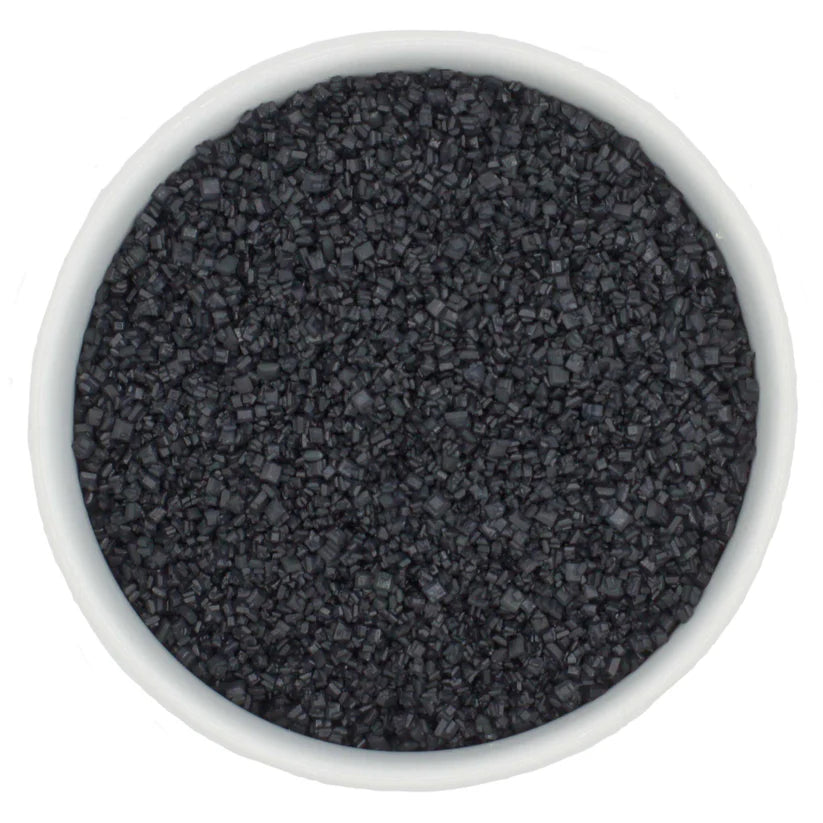 Black Coarse Sugar Crystals