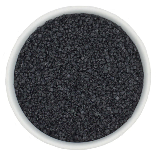 Black Coarse Sugar Crystals