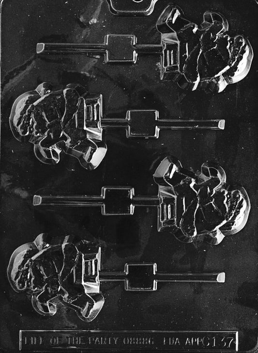 Life of the Party Santa With List Lolly