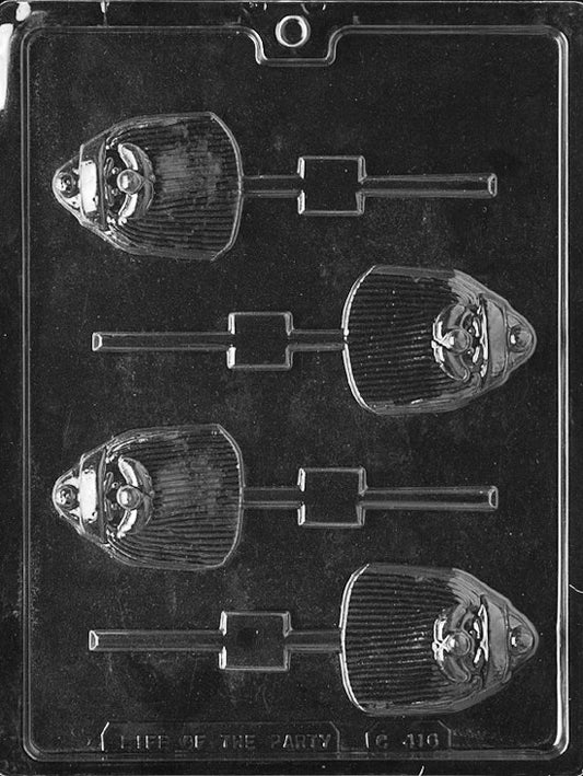 Life of the Party Long Bearded Santa Lolly