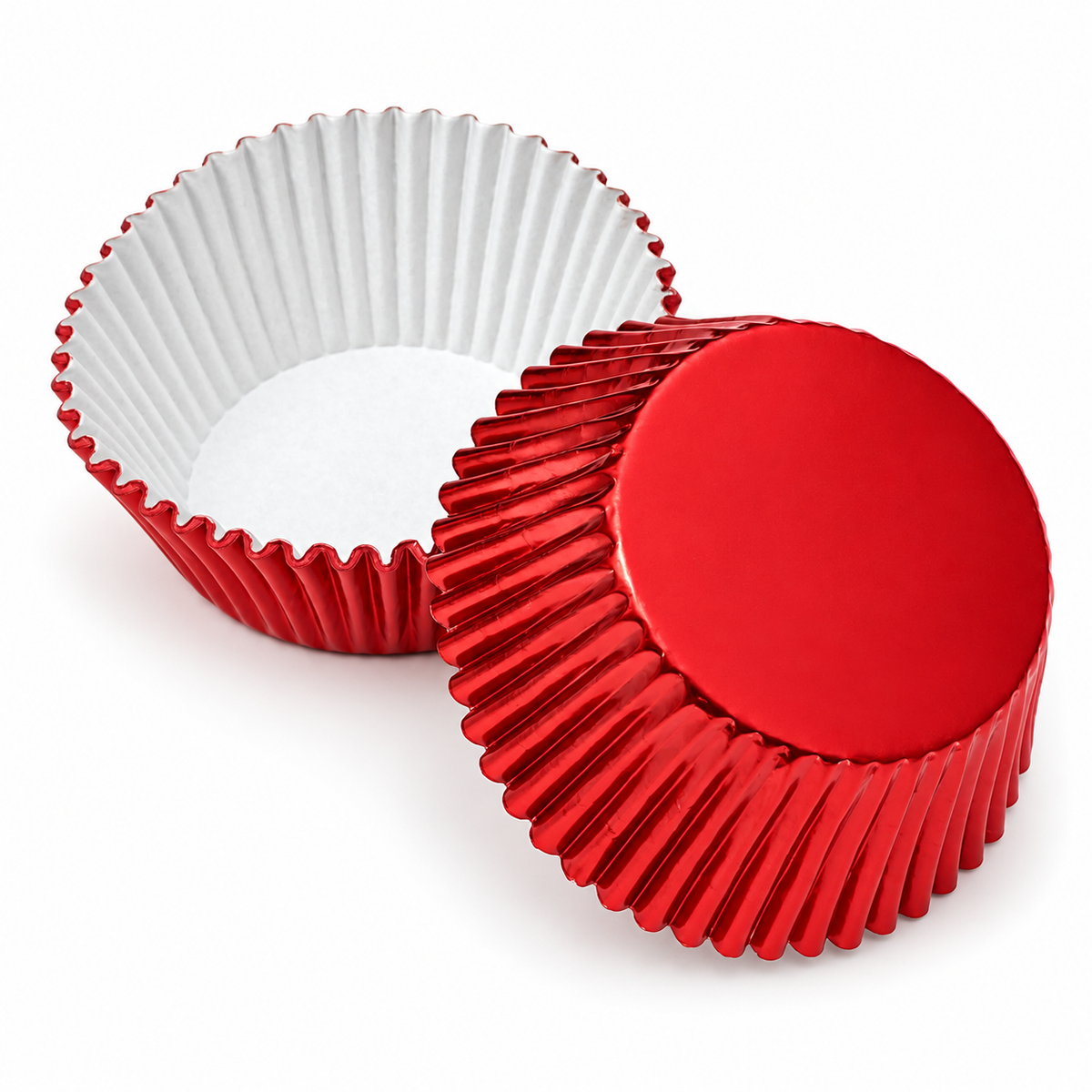 Red Foil Cupcake Wrappers 100 Count