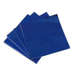 Dark Blue Foil Candy Wrappers 3x3 in – Chocolate Foils, 125 Count