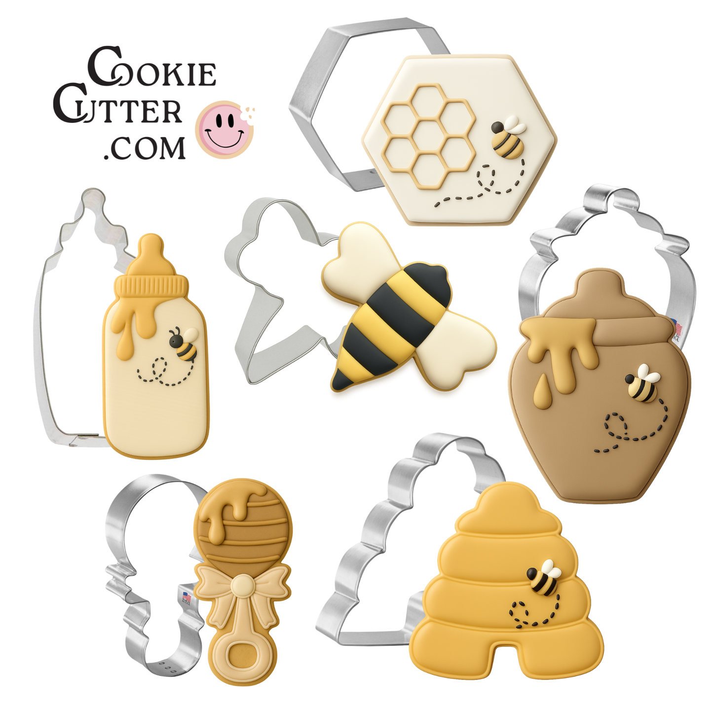 Little Honey Baby Shower 6 Pc Set