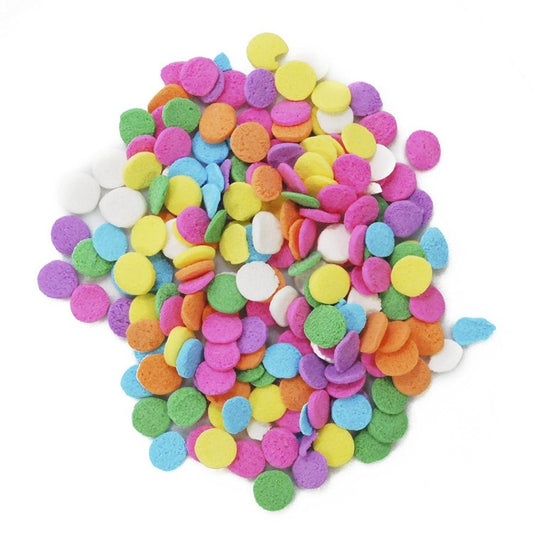 Large Dot Sprinkles – Pastel Sequin Confetti 6 oz
