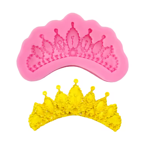 Crown Silicone Fondant & Chocolate Mold