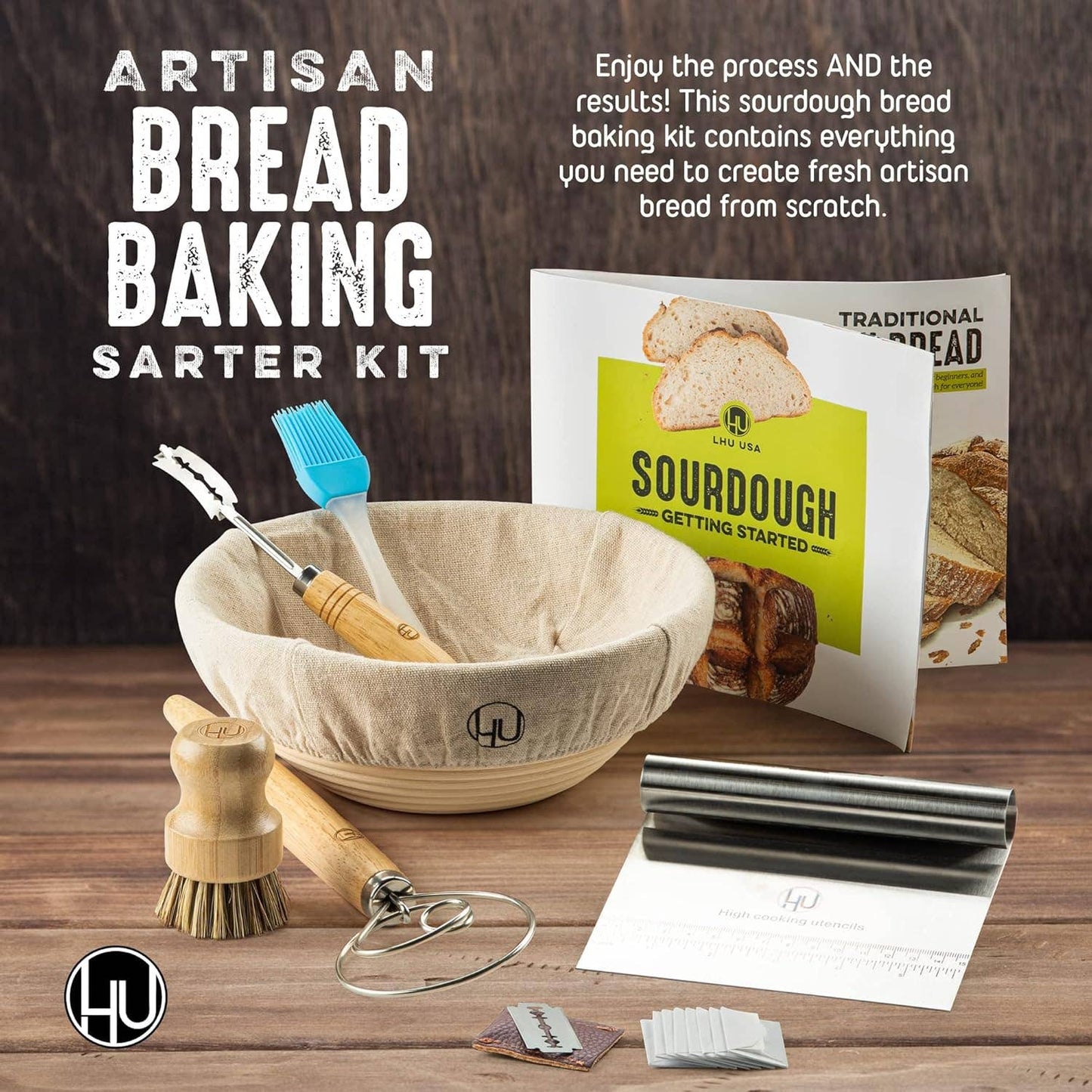 LHU One Bowl Bread Baking Starter Kit