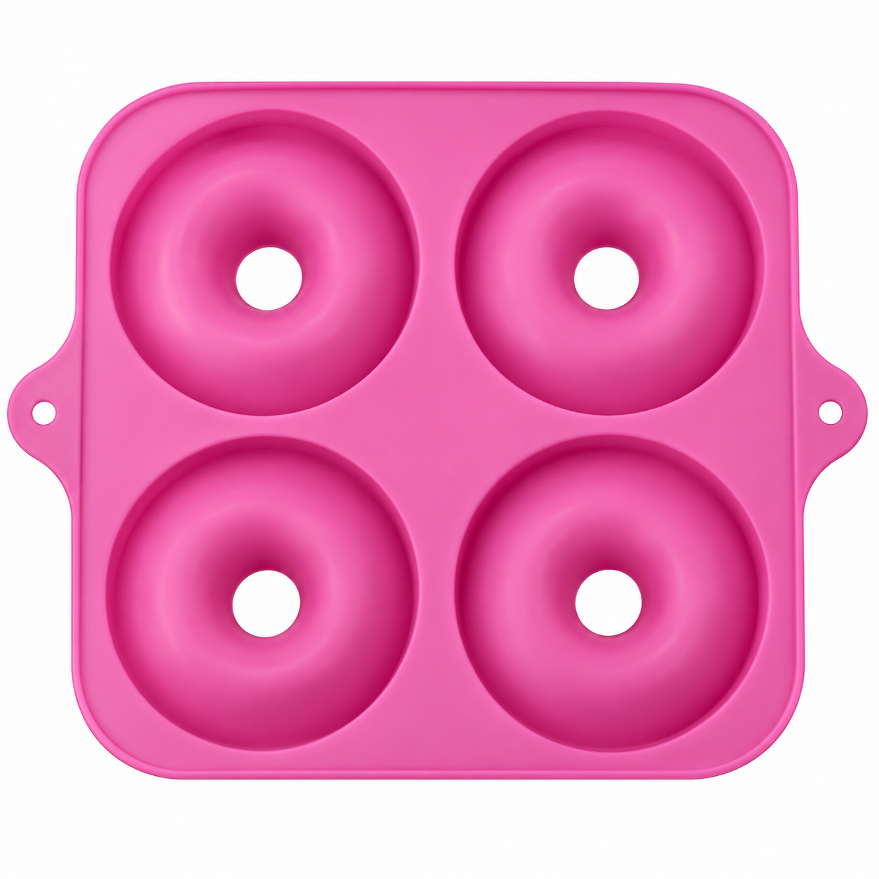 Full Size Donut Silicone Baking Mold – 4 Cavity